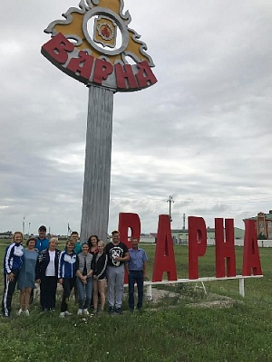 Нагайбакские спортсмены - на старте "Золотого колоса"