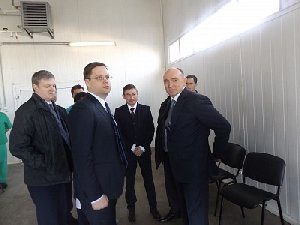 Борис Дубровский посетил инкубаторий Нагайбакского птицекомплекса