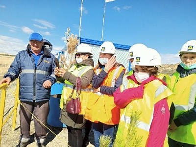 Гости из Нагайбакского района посетили  ГОК «Светлинский» 