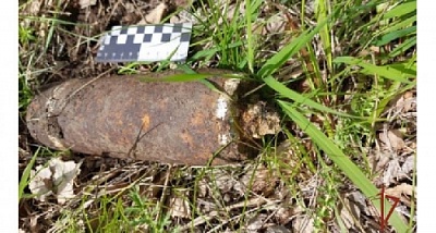 В Нагайбакском районе грибники обнаружили артиллерийский снаряд