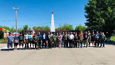 В Нагайбакском районе отдали дань памяти погибшим воинам