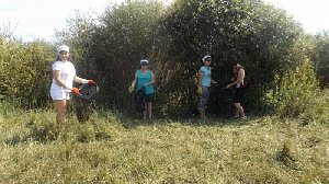 В Фершампенуазе прибрали пляж