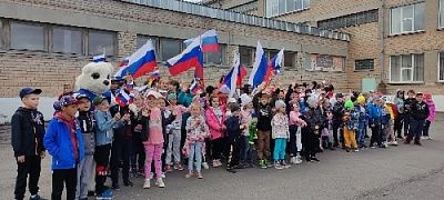 День России отметили с медведем