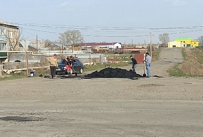 В Фершампенуазе проводится ремонт уличных дорог