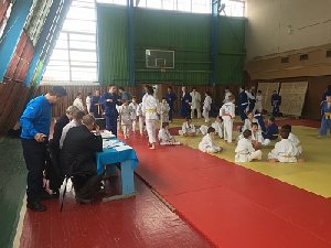 Юные дзюдоисты показали свои борцовские качества