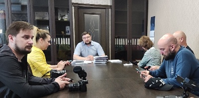 Съёмочная группа  Skyfirst  работает на территории Нагайбакского района 