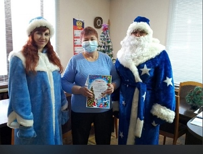 Создали новогоднее настроение