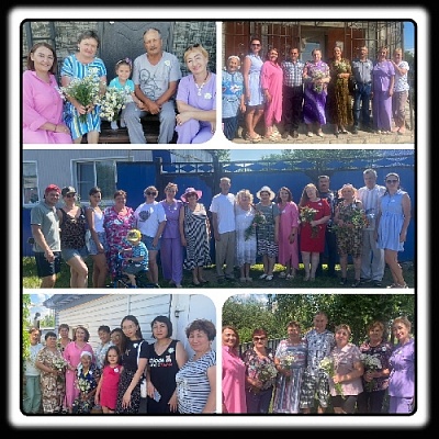 В Гумбейском снова чествовали супругов-юбиляров