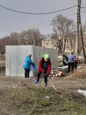 Дружно приберёмся в наших сёлах!