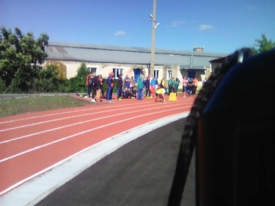 Команда Нагайбакского района - на эстафете выступила неудачно