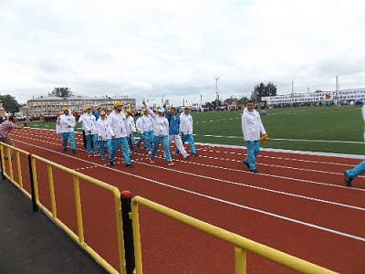 Спортсмены Нагайбакского района бегают и борются на руках 