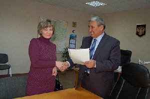 Жителям Нагайбакского района вручен сертификат на жильё