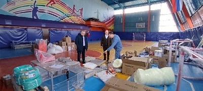 Приобретён спортивный инвентарь  