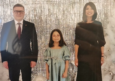 Алексей и Ирина Текслер поздравили с Новым годом юных талантливых южноуральцев 