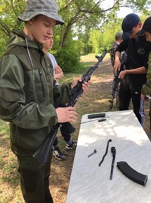 Отработали огневую подготовку на военно-полевых сборах