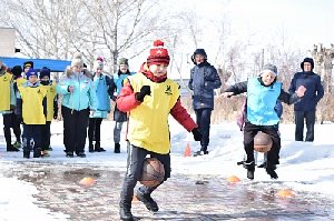 Парижане не только голосовали, но и бегали на Весёлых стартах