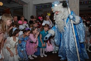 Побывали на рождественских ёлках