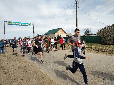 Пробежали в честь Великой Победы 