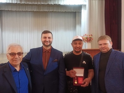 Представителя Нагайбакского района наградили за спортивные подвиги