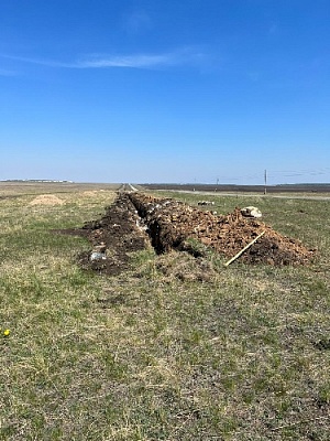 В Астафьевке идут работы по газификации