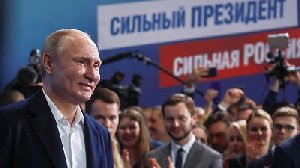 ЦИК: после обработки 99% протоколов Путин набирает 76,65%
