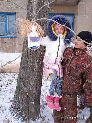 В Северном накормили птиц