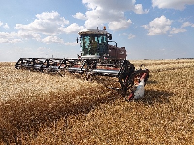 Уборочная кампания в Нагайбакском районе близится к завершению