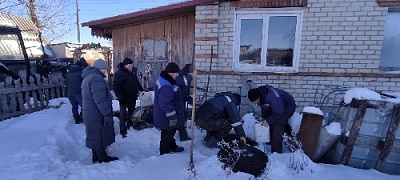 В Остроленке замёрз участок водопровода