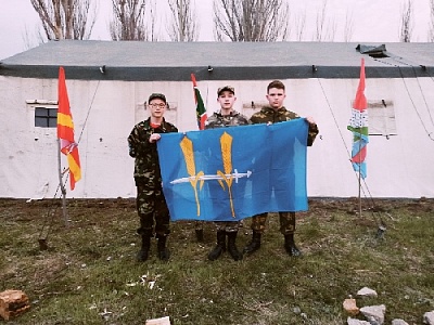 Нагайбакские юнармейцы снова участвуют в «Вахте памяти»