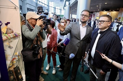 Продукция нагайбакских производителей представлена на региональной сельскохозяйственной выставке