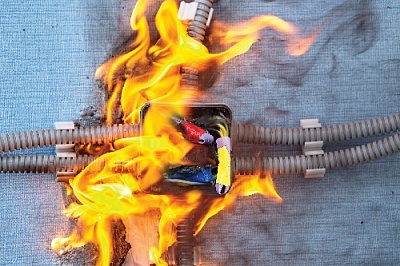 Старая электропроводка приводит к пожарам