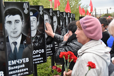 В память о погибших героях