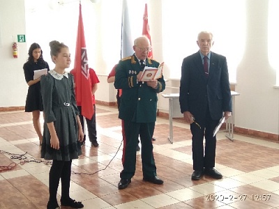 Председатель областного Совета ветеранов приехал в Нагайбакский район