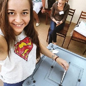 Сфотографируйся на выборах Президента!