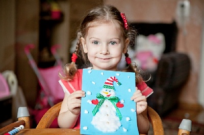 Юные жители Нагайбакского района могут нарисовать открытку для Деда Мороза 