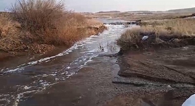 В Нагайбакском районе начался ранний паводок