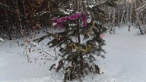 Новый год не срубая ёлочки!