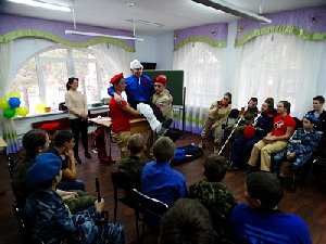 Нагайбакские юнармейцы участвовали в областных учениях