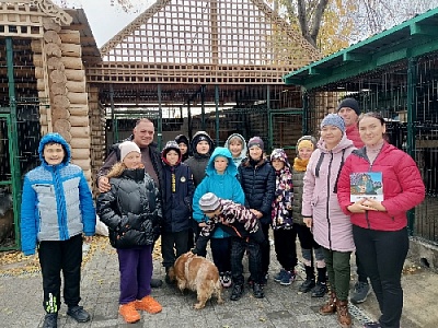 Юные остроленские экологи встретились с зоозащитником